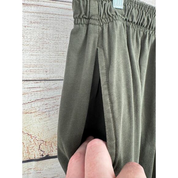 YOUNGLA Jogger Sweatpants Mens Large Green Drawstring 3 Pockets - Picture 4 of 9
